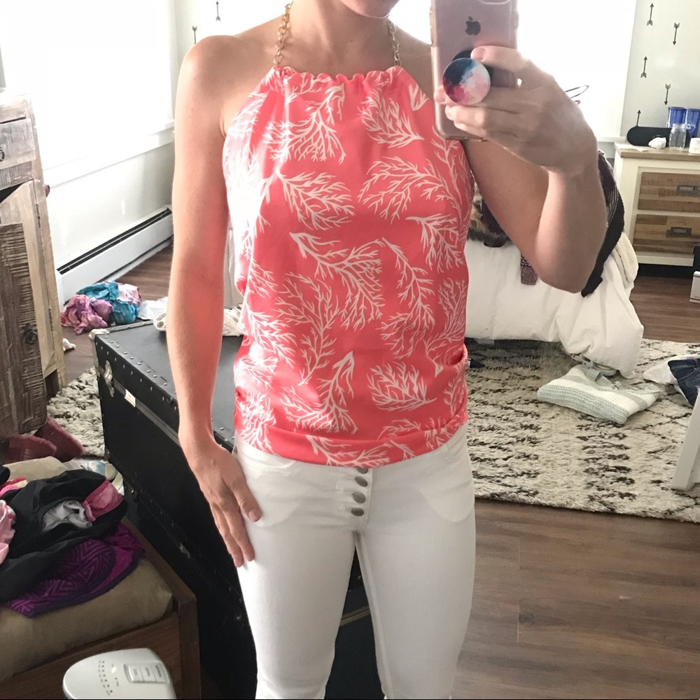 Open back halter top - Picture 3 of 4